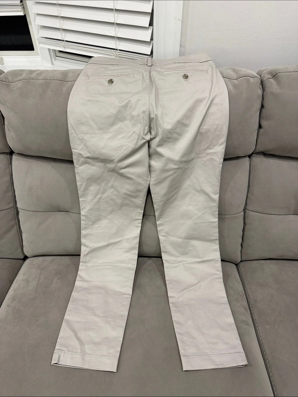 Express Men's Chino Pants - Light Taupe